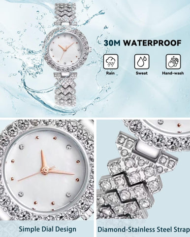 Women Fashion Elegant Wristwatch Quartz Watch For Girl Ladies ( Without Box)