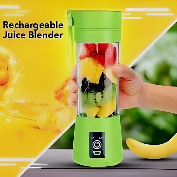 Portable Mini Juicer Blender | Outdoor Juicing Cup (380ml) – Rechargeable (random Color)